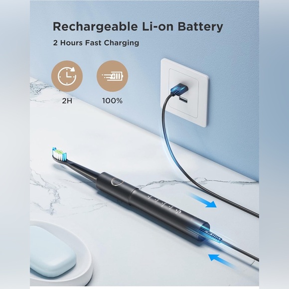 Rechargeable Electric Toothbrush - Picture 3 of 5